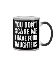 I have four daughters Color Changing Mug tile