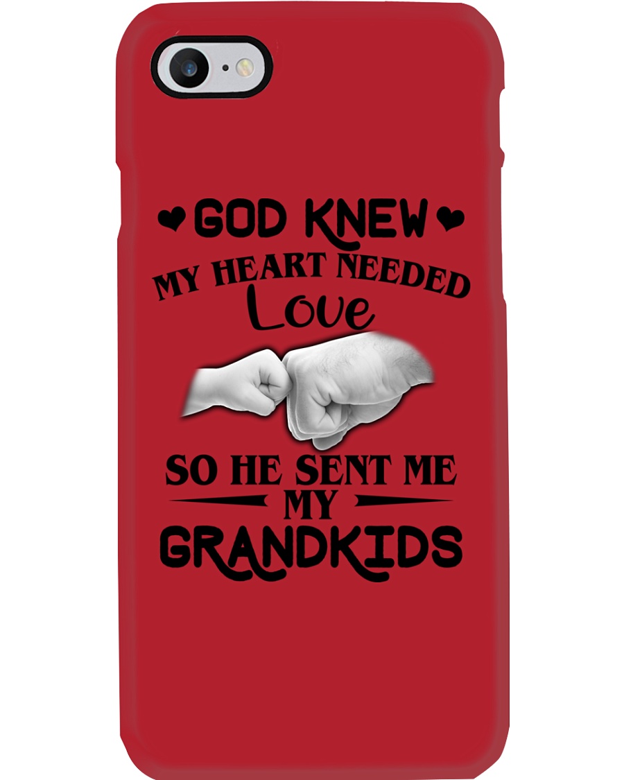 God Sent Me My Grandkids Phone Case