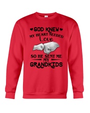 God Sent Me My Grandkids Crewneck Sweatshirt front