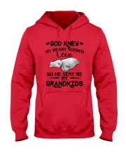 God Sent Me My Grandkids Hooded Sweatshirt front