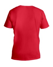 God Sent Me My Grandkids V-Neck T-Shirt back