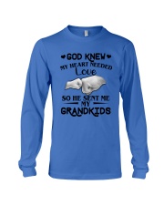 God Sent Me My Grandkids Long Sleeve Tee front