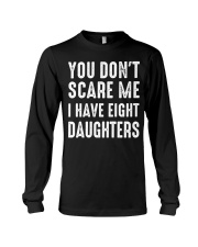 I have eight daughters Long Sleeve Tee tile