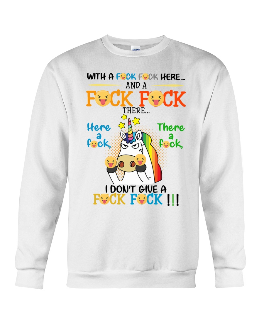 I don't Give A Fck Fck Crewneck Sweatshirt