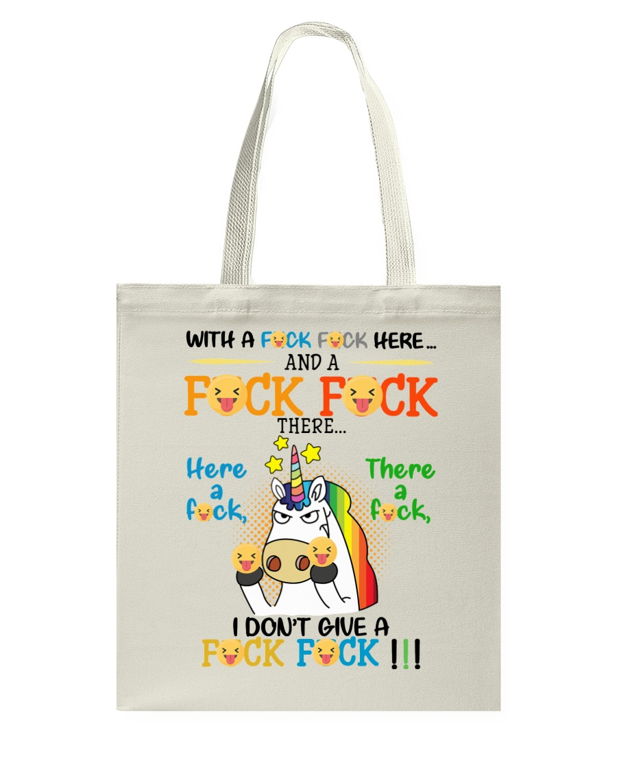 I don't Give A Fck Fck Tote Bag