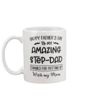 Happy father's day to my amazing step dad Mug back