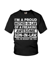 Proud Mother-in-law Youth T-Shirt thumbnail
