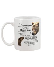 1 DAY LEFT - TO MY GRANDDAUGHTER FROM GRANDPA BEAR Mug back