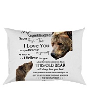 1 DAY LEFT - TO MY GRANDDAUGHTER FROM GRANDPA BEAR Rectangular Pillowcase thumbnail