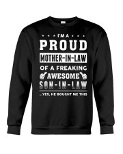 Proud Mother-in-law Crewneck Sweatshirt thumbnail