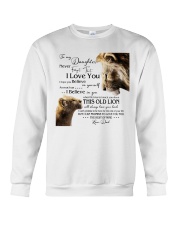 1 DAY LEFT - GET YOURS NOW TO MY DAUGHTER LIONS Crewneck Sweatshirt thumbnail
