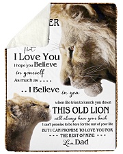1 DAY LEFT - GET YOURS NOW TO MY DAUGHTER LIONS Large Sherpa Fleece Blanket - 60" x 80" thumbnail