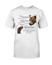1 DAY LEFT - TO MY GRANDSON FROM GRANDPA BEARS Classic T-Shirt thumbnail