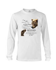 1 DAY LEFT - TO SON FROM DAD BEARS Long Sleeve Tee thumbnail