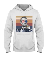 US DRINK ABE DRINKIN Hooded Sweatshirt tile