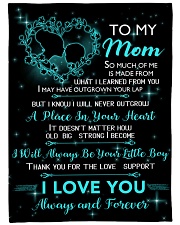 TO MY MOM Blanket 14448126 Large Fleece Blanket - 60" x 80" front