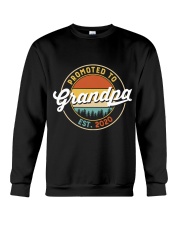 Grandpa promoted to est 2020 Crewneck Sweatshirt tile