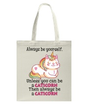 Be A Caticorn Tote Bag thumbnail