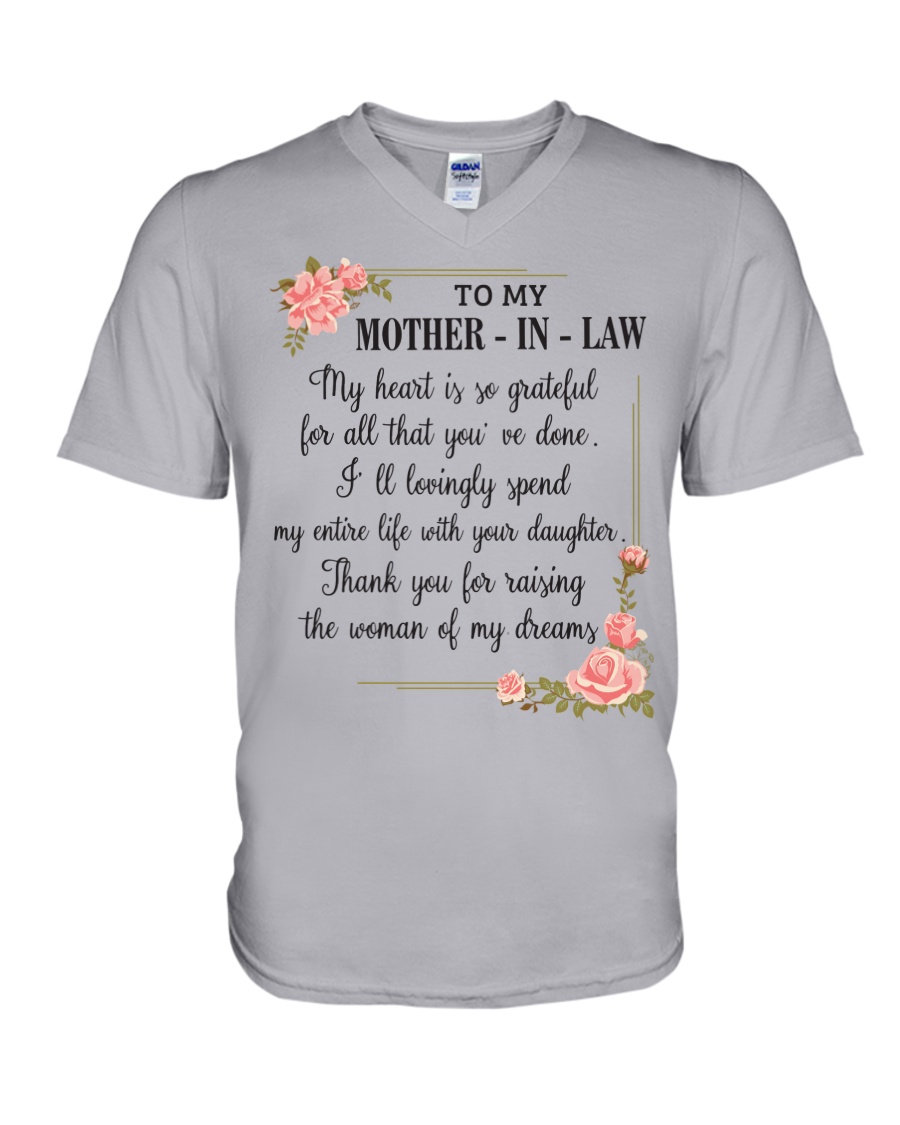 mother in law woman V-Neck T-Shirt
