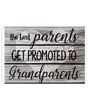 The Best Parents Get Promoted To Grandparents 36x24 Poster front
