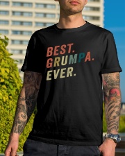 Best Grumpa Ever Classic T-Shirt lifestyle-mens-crewneck-front-8