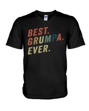 Best Grumpa Ever V-Neck T-Shirt thumbnail
