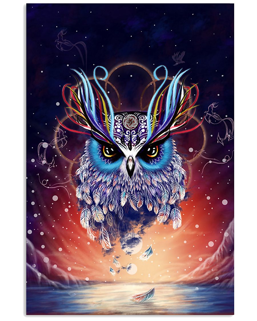 OWL COLORFUL 16x24 Poster