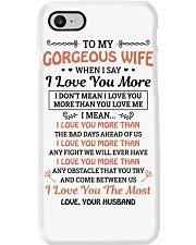 TO MY GOREOUS WIFE Phone Case thumbnail