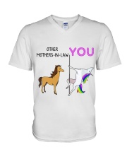 Happy Mother's Day - Mother-in-law - Unicorn Mug V-Neck T-Shirt thumbnail