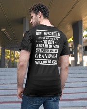 Don't mess with me grandma Classic T-Shirt apparel-classic-tshirt-lifestyle-back-48