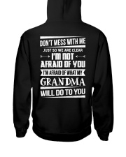 Don't mess with me grandma Hooded Sweatshirt thumbnail