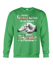 Being grandma is an honor Crewneck Sweatshirt front