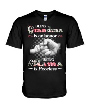 Being grandma is an honor V-Neck T-Shirt thumbnail