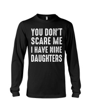 I have nine daughters Long Sleeve Tee tile