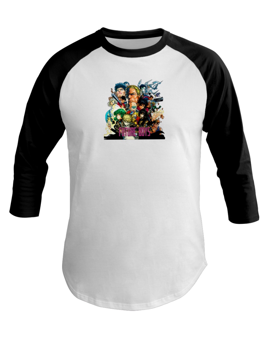 Future Boys 2 Punch Men Baseball Tee