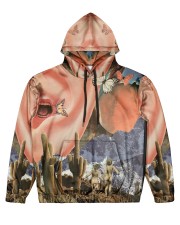 Family Vacation Men's All Over Print Hoodie front