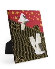 Original Japanese Crane Poster 8x10 Easel-Back Gallery Wrapped Canvas thumbnail