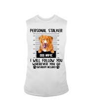 Nova Scotia Duck Tolling Retriever - Personal Stalker - Customizable Dog Name Sleeveless Tee tile