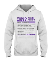 Virgo Girl Hooded Sweatshirt tile