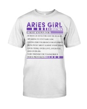 Aries Girl Premium Fit Mens Tee tile