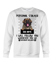 Leonberger - Personal Stalker - Customizable Dog Name Crewneck Sweatshirt tile