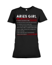 Aries Girl Premium Fit Ladies Tee tile
