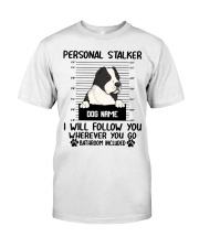 Central Asian Shepherd - Cropped Ears (Brindle) - Cropped Ears (Brindle) - Personal Stalker - Customizable Dog Name Premium Fit Mens Tee tile