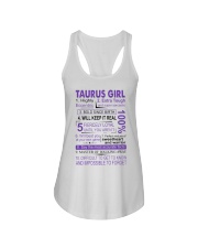 Taurus Girl Ladies Flowy Tank tile