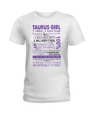 Taurus Girl Ladies T-Shirt tile