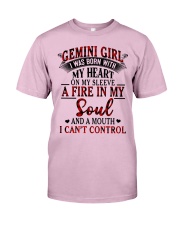 Gemini Girl Classic T-Shirt front
