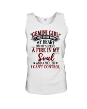Gemini Girl Unisex Tank tile