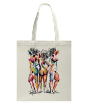 Rainbow Ladies Tote Bag thumbnail