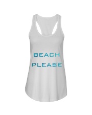 Summer tshirt Ladies Flowy Tank front