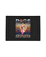 Dogs Make Me Happy Vintage Pillow Sham - Standard thumbnail